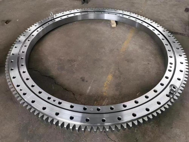 China wholesale SOR25/1255 ball bearing slew gear ring swing circle for filling equipment