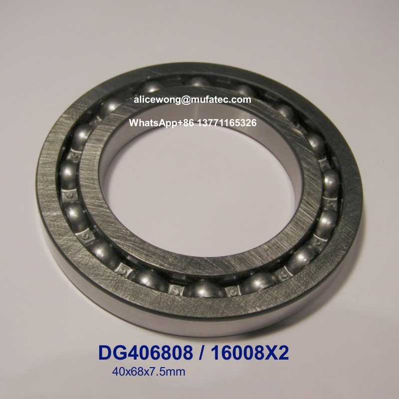 DG406808-PRP 16008X2 automotive bearings imperial deep groove ball bearings 40x68x7.5mm