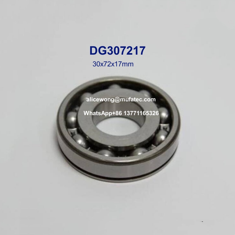 DG307217 Auto Ball Bearings non-standard deep groove ball bearings 30x72x17mm