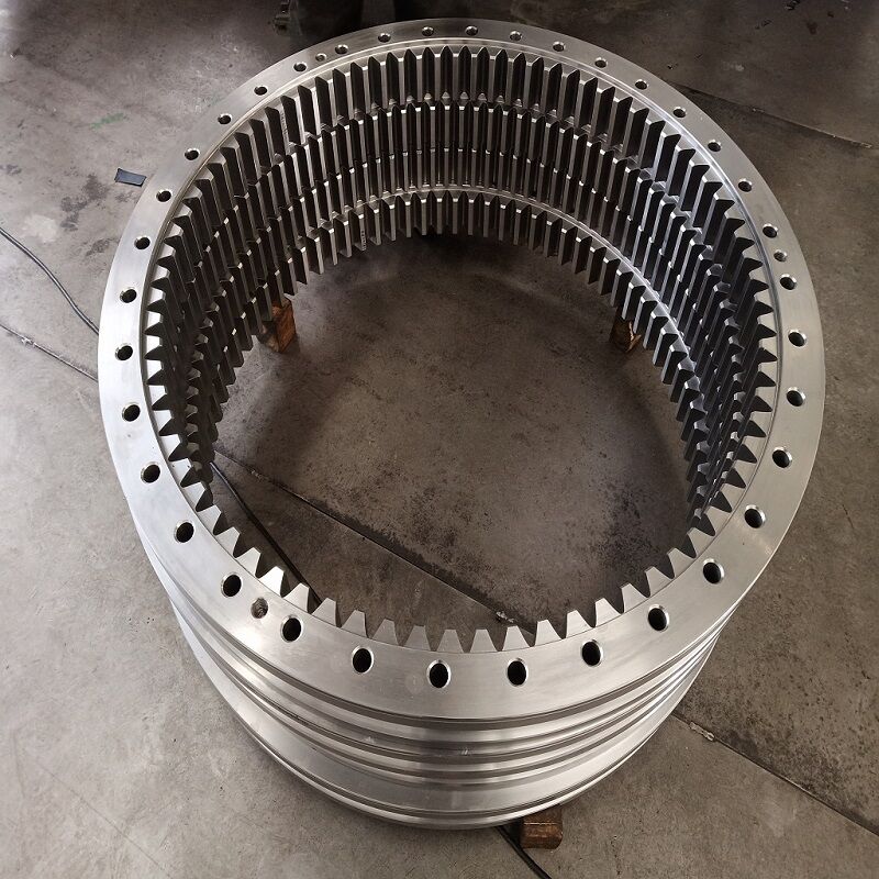 concrete pumps ZB2.22.0885.400-1RPPN double row ball bearing slewing ring with internal gear