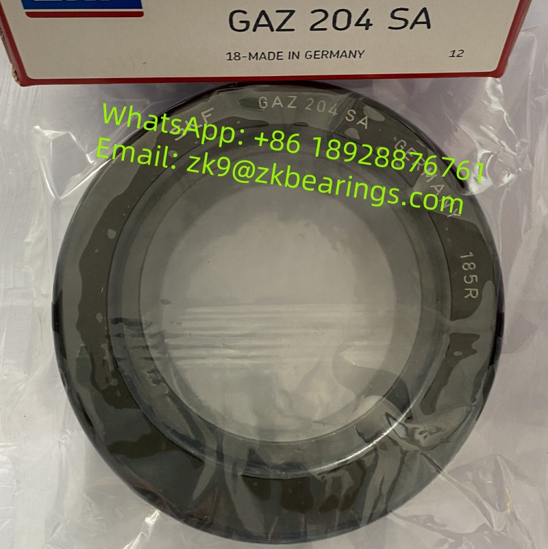 GAZ 204 SA Spherical Plain Bearings 57.15x90.49x32.26 mm