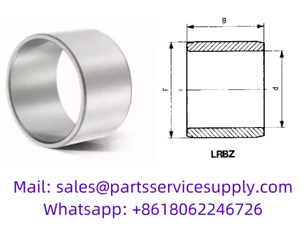 LRBZ101412 (Alt P/N: IR-101412, MI-10-N) Needle Roller Bearings Inner Ring