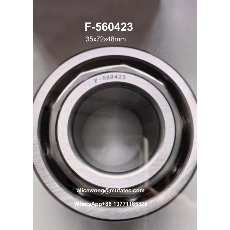 F-560423 Automotive Bearings Steel Cage Ball Bearings 35x72x48mm