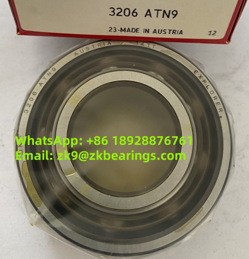 3203 ATN9 / 3202ATN9 Angular Contact Ball Bearing 17x40x17.5 mm