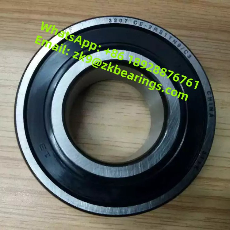 3207 A-2RS1TN9-MT33 / 3207 ATN9 Angular Contact Ball Bearing 35x72x27 mm