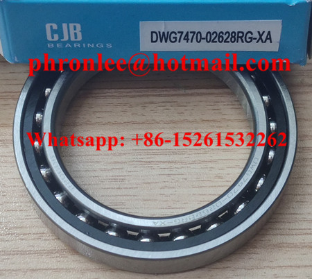 DWG7470-02628RG-XA Angular Contact Ball Bearing 50x72x11.5mm