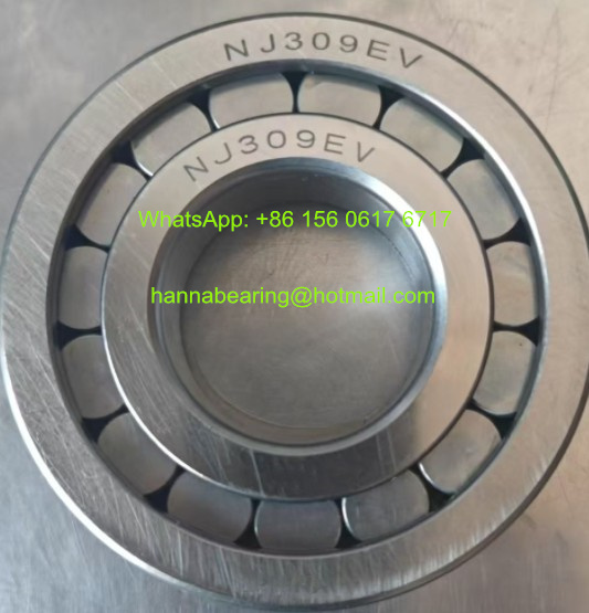 NJ309EV / NJ309EV/C3 Cylindrical Roller Bearing 45x100x25mm