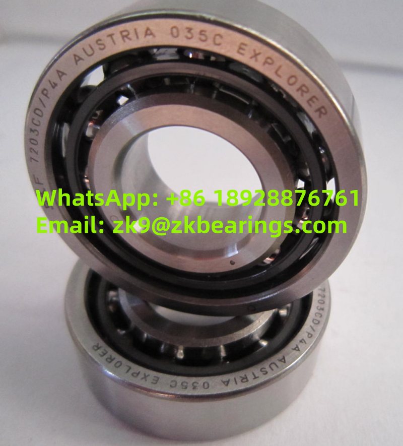 7203 ACD/P4A / 7203ACD/P4A Angular Contact Ball Bearing 17x40x12 mm