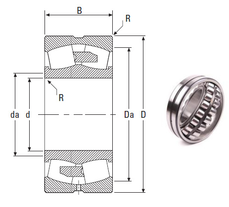 241/950YMD 950*1500*545mm the most novel spherical roller bearing