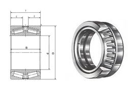 HM262749DW/710 bearings 346.075x488.95x174.625mm