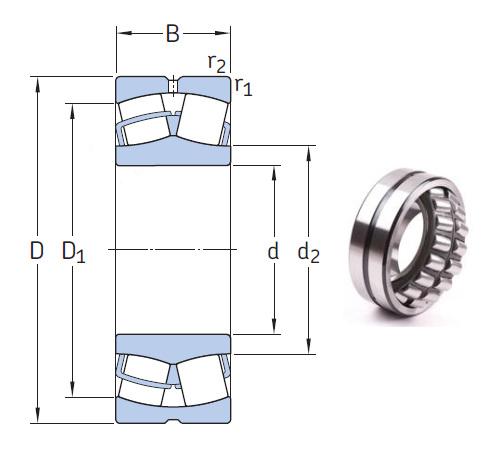 231/600 CAK/W33 the most novel spherical roller bearing 600*980*300mm