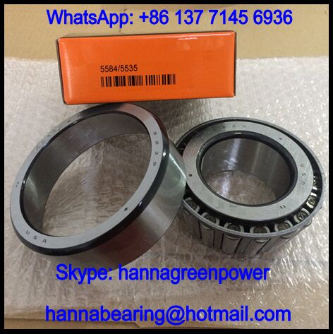 5535/5584 Single Row Tapered Roller Bearing 63.5*122.238*43.658mm