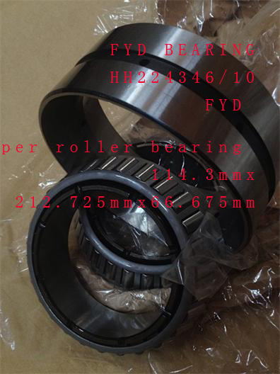 HH224346/10 FYD taper roller bearing 114.3mmx212.725mmx66.675mm