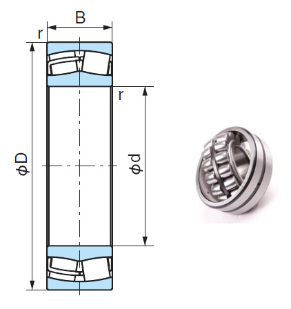 23140A2X Spherical Roller Bearings 200*340*112mm