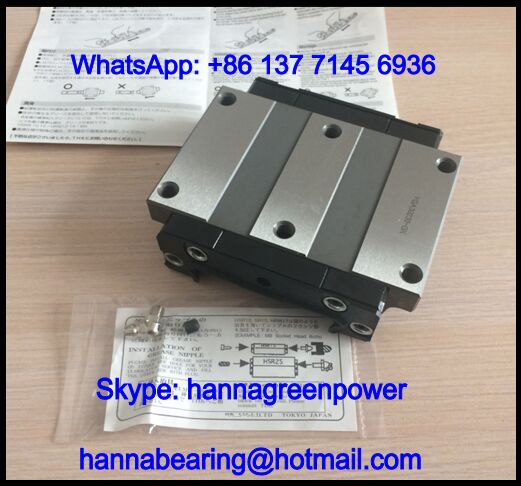 HRW17CA1UUM Linear Guide Block / Linear Bearing 17x60x50.8mm