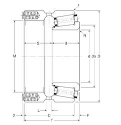 Bearing 382260/382385P