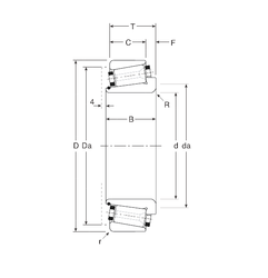 Bearing 382254X/382400X