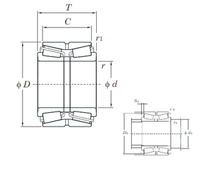 Bearing 46T30313DJR/53