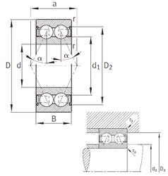 Bearing 3813-B-2Z-TVH