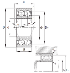 Bearing 3815-B-2RSR-TVH