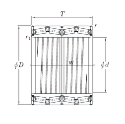 Bearing 4TRS19D