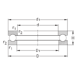 Bearing 51430-MP