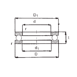 Bearing 51415