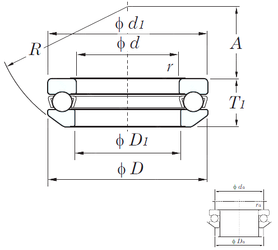 Bearing 53417