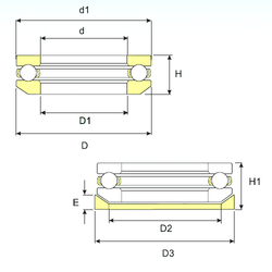 Bearing 53420 M U420