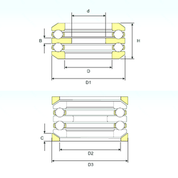 Bearing 54420 M U 420