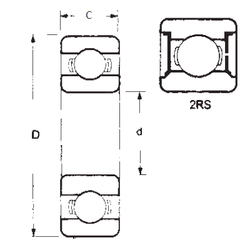 Bearing 6020-2RS