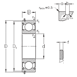 Bearing 6024-2Z-NR