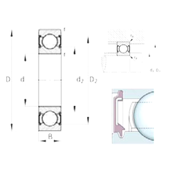 Bearing 6004-C-2BRS