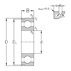 Bearing 6022-N