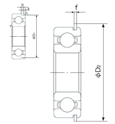 Bearing 6022NR