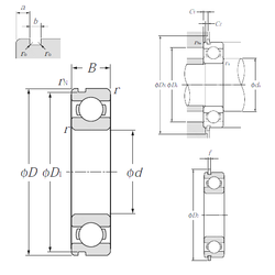 Bearing 6022NR