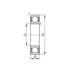 Bearing 6013UU