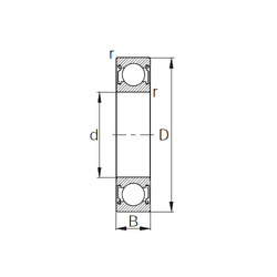 Bearing 6018ZZ