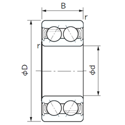 Bearing 5209A-2NS