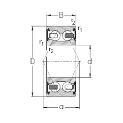 Bearing 3312-B-2RSR-TV