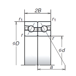 Bearing 55BTR10S