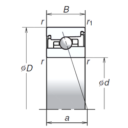 Bearing 55BER20XV1V