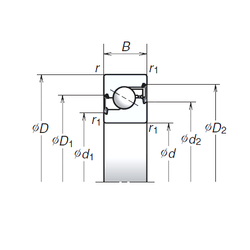 Bearing 45TAC100BDDG