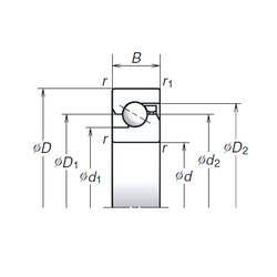 Bearing 55TAC120B