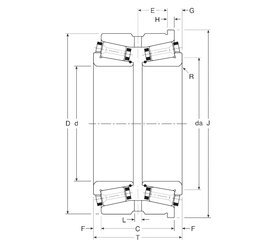 Bearing 382254X/382400XH