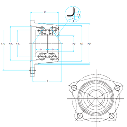 Bearing 30BWK17