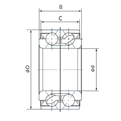 Bearing 40BVVS6-2NSL