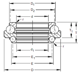 Bearing 541DTVL731