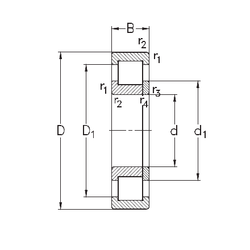 Bearing NUP324-E-M6