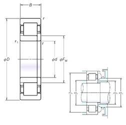 Bearing NUP322EM